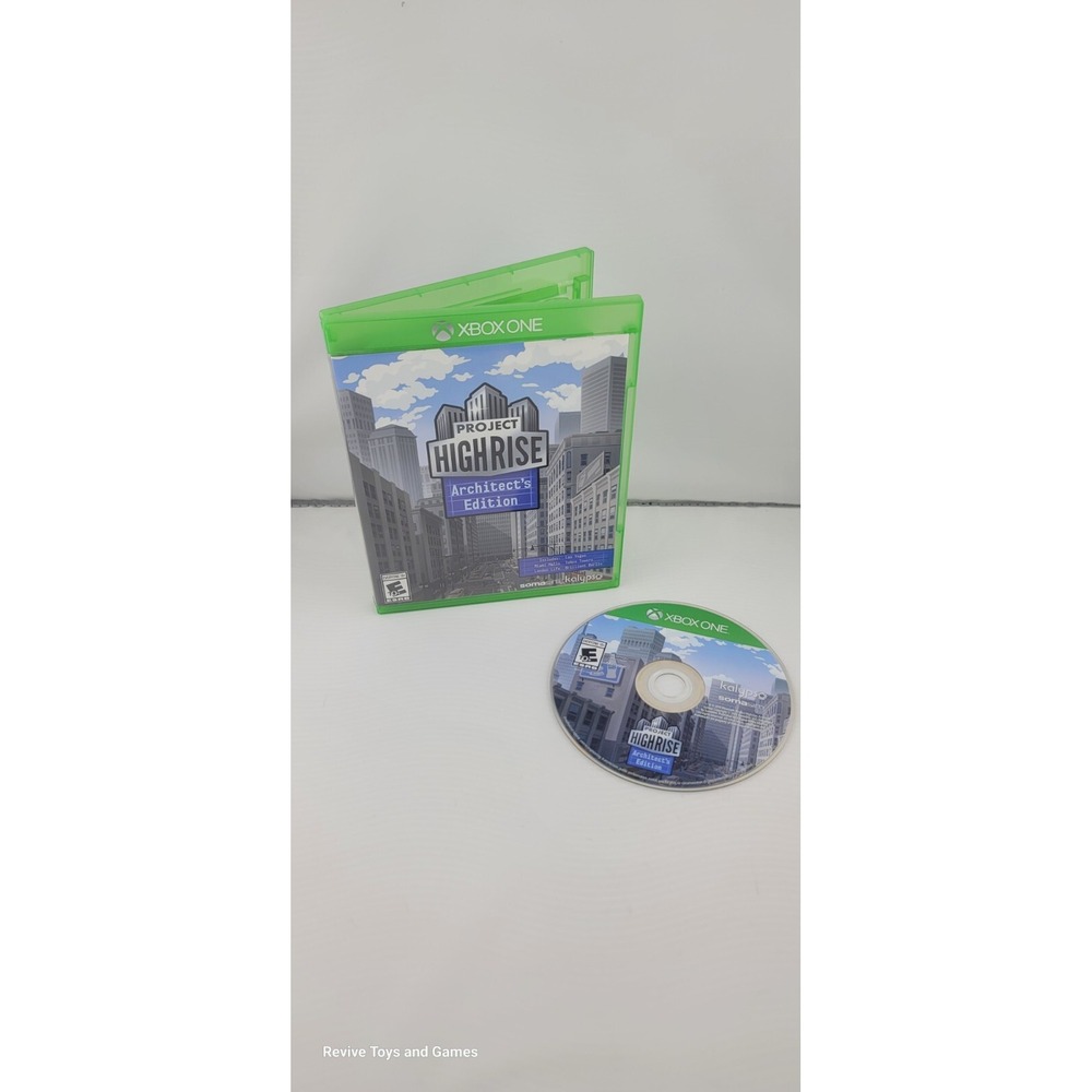 Project‎ Highrise Architects Edition (Microsoft Xbox One, 2018) Game Case Tested